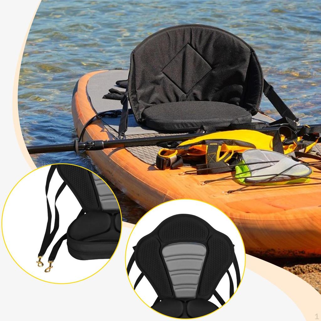 Back Support Kayak Seat for Easy Installation, Paddle Board Accessory Canoes And Fishing Boats