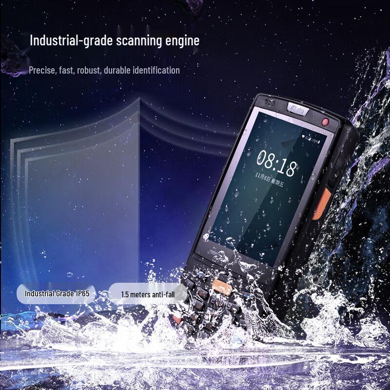 iData95WP Android 10 Industrial Handheld PDA Barcode Scanner