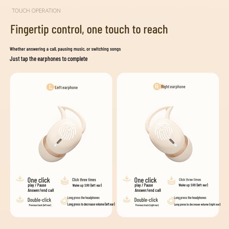 M73 Wireless Bluetooth Earbuds | In-ear, Long Battery, Noise-Canceling with Digital Display