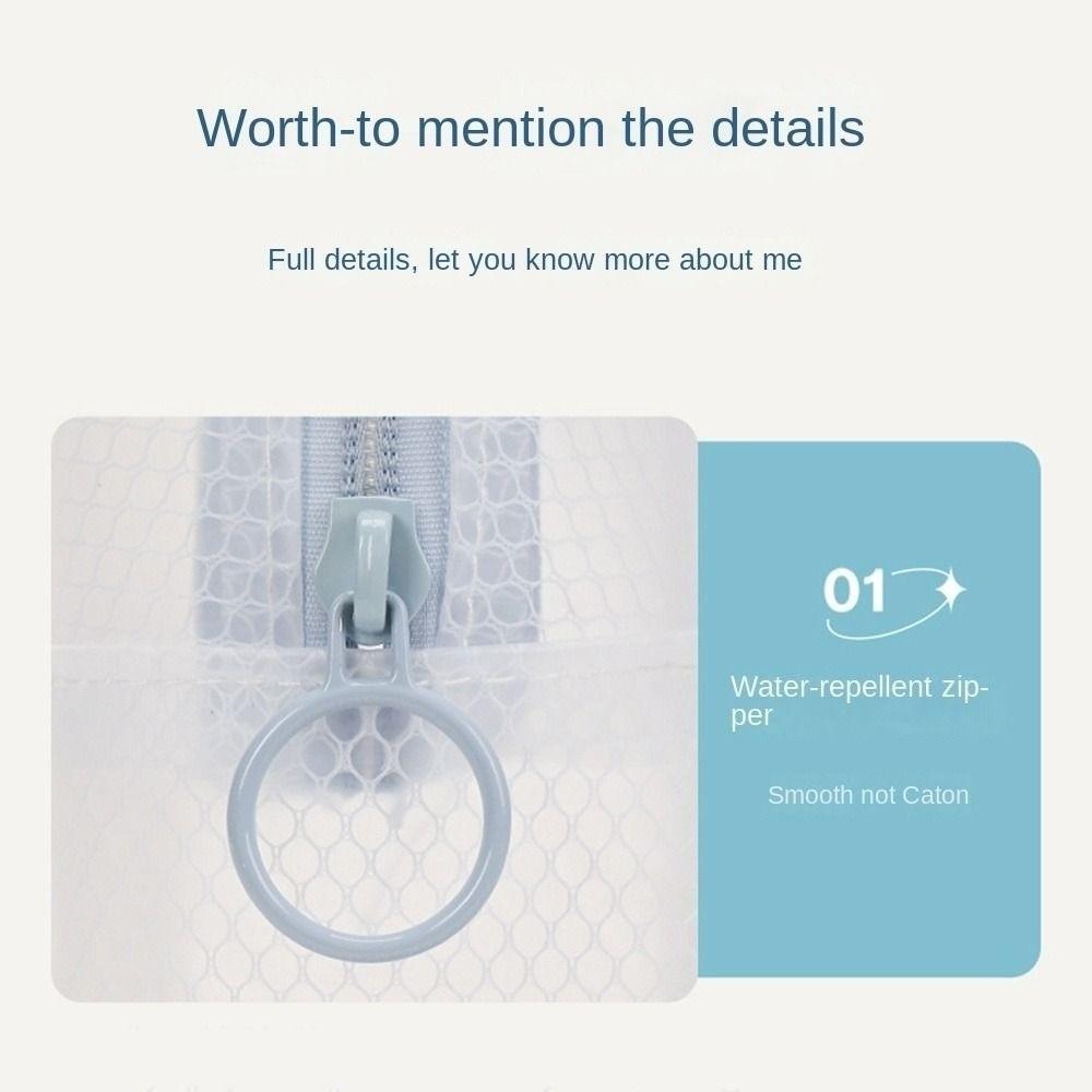 Waterproof Swimming Storage Handbag Translucent Cosmetic Beach Bag Portable Makeup Bags  Swimming