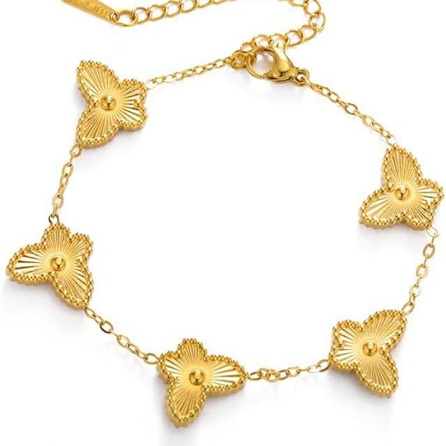 2024 Adjustable Butterfly Charm Bracelet for Women