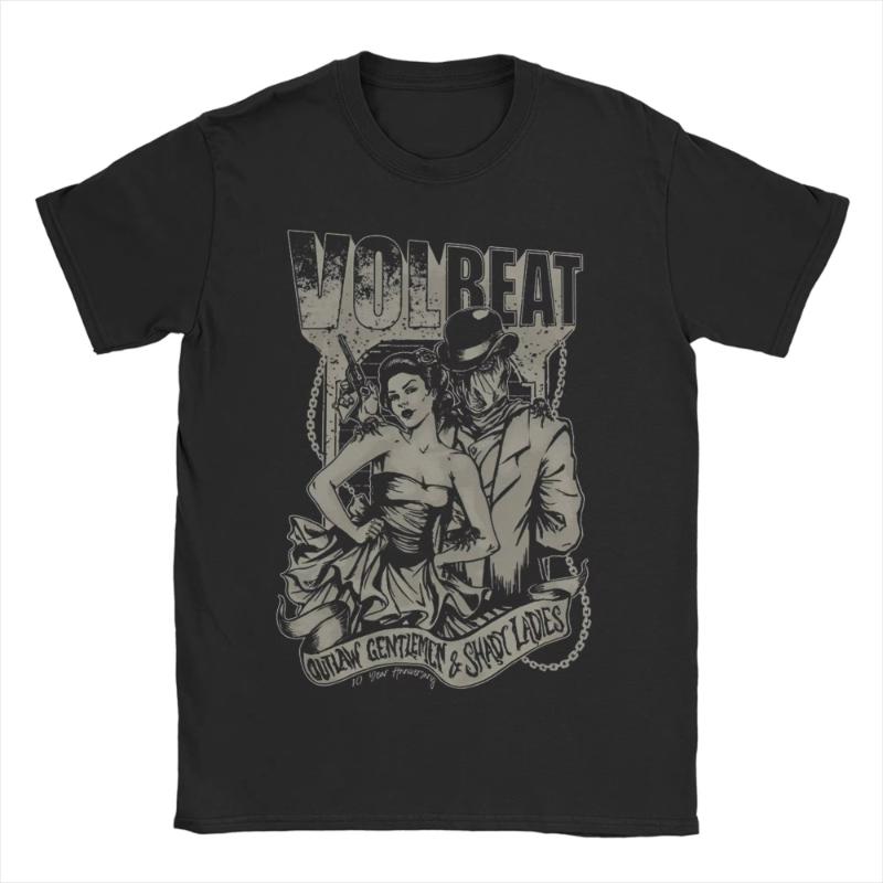 

2025 Summer and Autumn Metal Music Trendsetter Printed T-shirt Loose and Trendy Short-sleeved Men s and Women s Top 5XL різнокольоровий