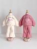 Girls' Winter Two-Piece Set: Princess-Style Velvet Hoodie & Flare Pants