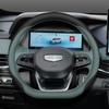 Leather Car Steering Wheel Cover for Geely Coolray Preface Monjaro Starray Emgrand Cityray Boyue L Okovango Accessory 2025 2026