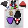 Durable Eva Leather Triangle Finger Toy Box Gift Pouch Gift Box Shockproof Case