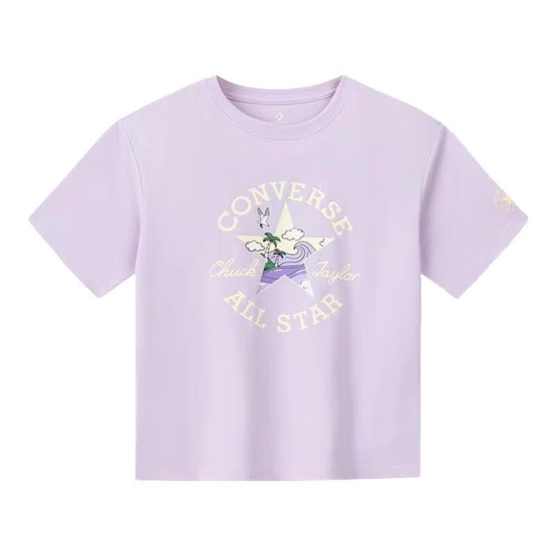 Converse Kids' Star Pattern Short Sleeve T-Shirt