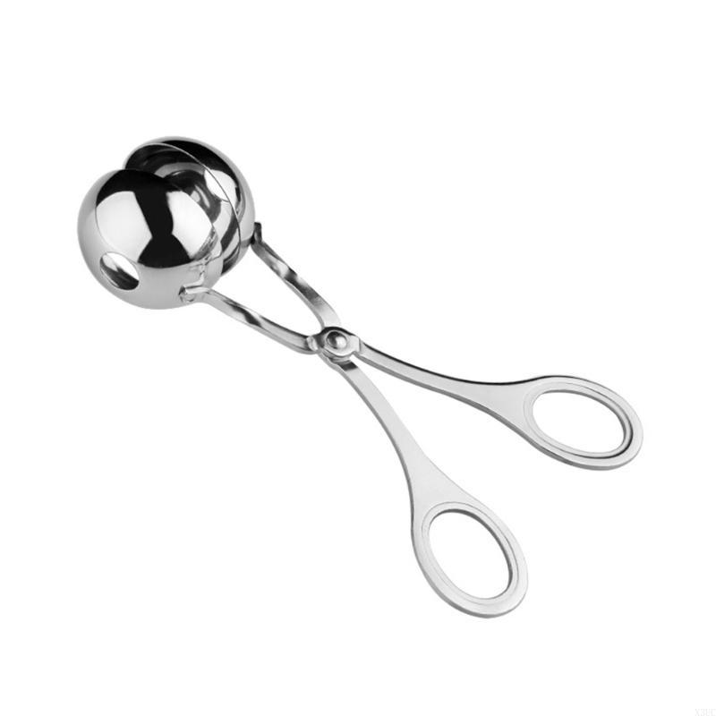 304 Stainless Steel Meatball Maker Safe Comfortable Grip Ball Press X3UC