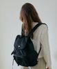 Yuppe Pocket Nylon Backpack_Black