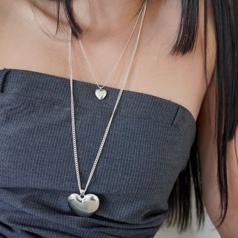 

YEONSEUNG Mini heart necklace os