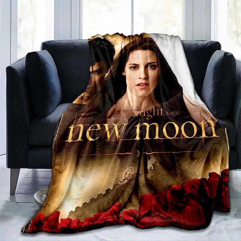 Twilight 3D printed blanket children's warm blanket soft and comfortable home travel portable blanket birthday gift blankets