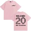 Rapper Melendi 20 Anos Sin Noticias Merch Men's and Women's Fashion Cotton Casual T-shirt