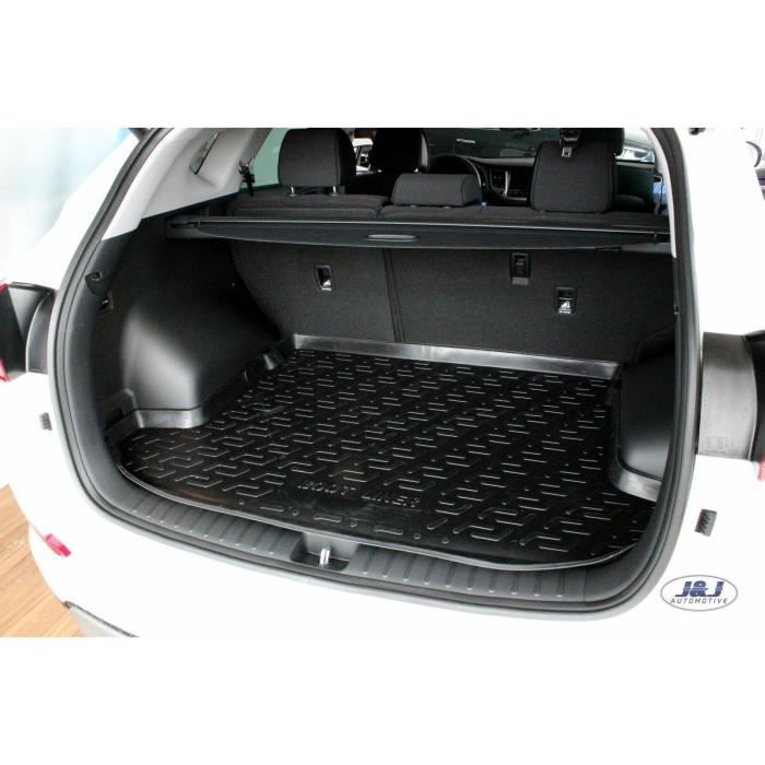 J&J AUTOMOTIVE | Tapis De Coffre Caoutchouc Premium Pour Hyundai Tucson TL, TLE Depuis 2015