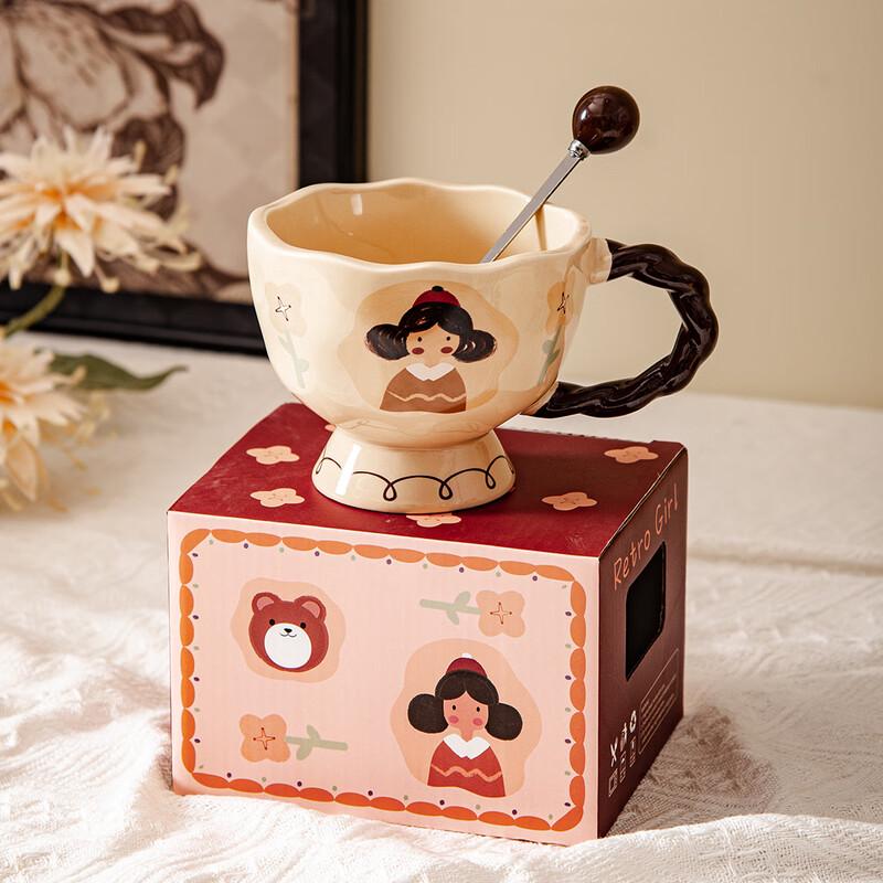 Coffee Girl Ceramic Mug