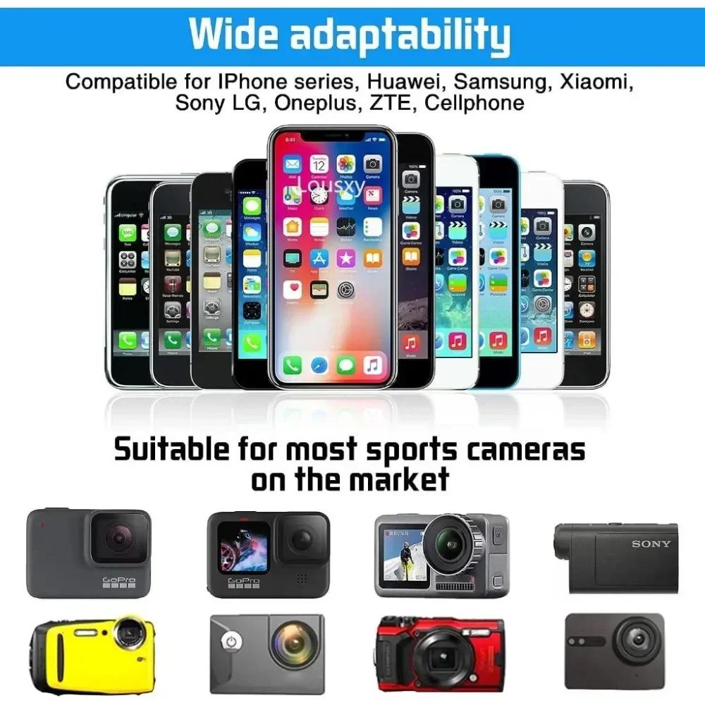 Handy Brustgurt Halterung Kopfband Halterungs-Kit VLOG POV Für iPhone Samsung GoPro Hero DJI OSMO AKASO Action-Kamera