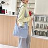 College students in class versatile casual shoulder bag women's spring new large-capacity messenger tote bag