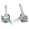 2pcs M16 Right Left Steel Alloy Spindle Bracket Set for Go Kart Accessories