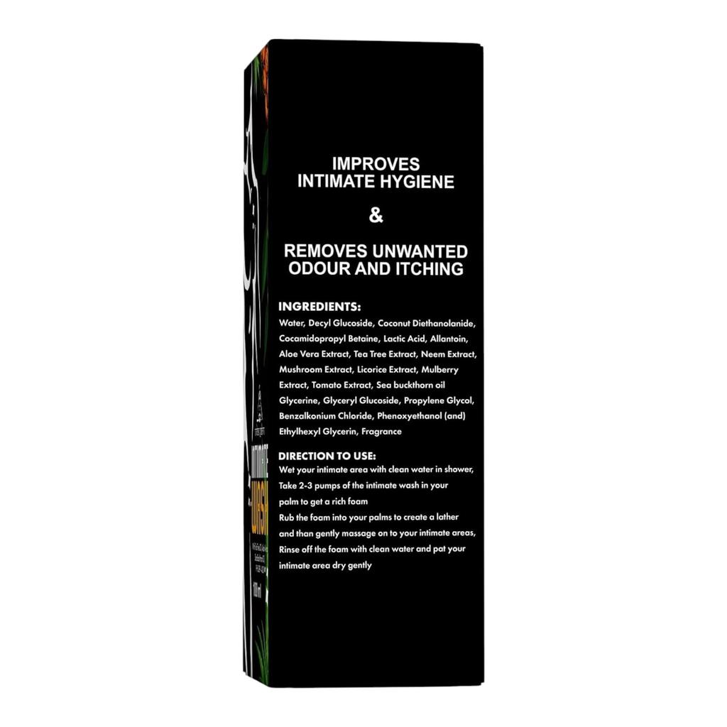 UrbanGabru Intimate Wash For Men 100 Ml Gentle Daily Hygiene Cleanser For Fresh Comfort pH Balanced Care