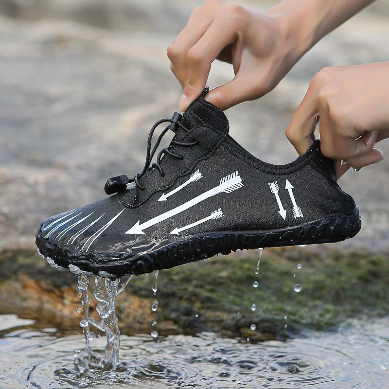 Outdoor creek shoes men's beach shoes women's non-slip swimming shoes cycling five-finger shoes barefoot shoes swimming wading shoes
