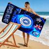 Name Custom Rangers fc Print Beach Towel, Large Soft Quick Dry Towel for Beach Camping Swimming
