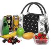 Individuelle Lunchtasche für Damen, klassisches Paisley-Bandana-Muster, Thermo-Kühlbox, isoliert, für Picknick, Camping, Arbeit, Reisen