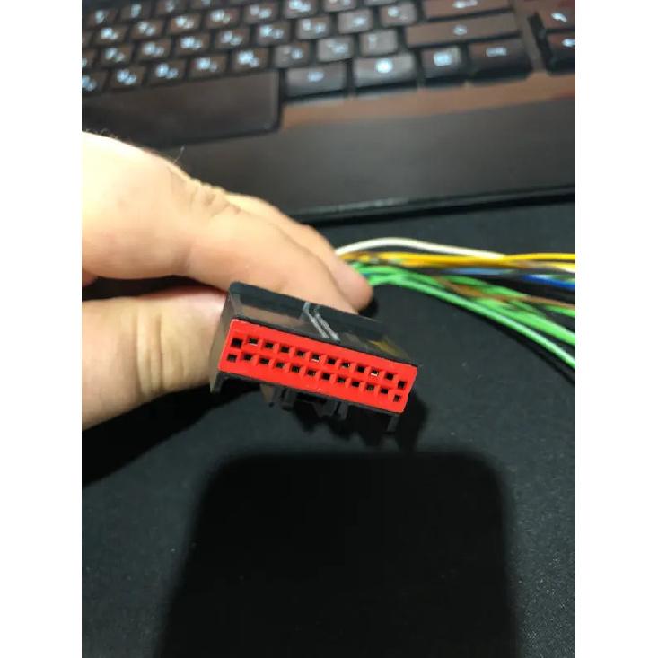 1pc for Ford Focus new Mondeo Edge for SONY DSP power amplifier 3pin plug connector cable wire