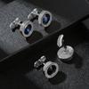 Alloy Cufflinks Classic Tuxedo Shirt Cufflinks and Shirt Accessories Unique Business Groom Wedding Jewelry Men Gifts