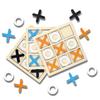 Wooden Tic-Tac-Toe Nine-Grid XO Game: Educational Toy for Children