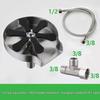 Automatic High-Pressure Stainless Steel Cup Washer for Sink or Bar