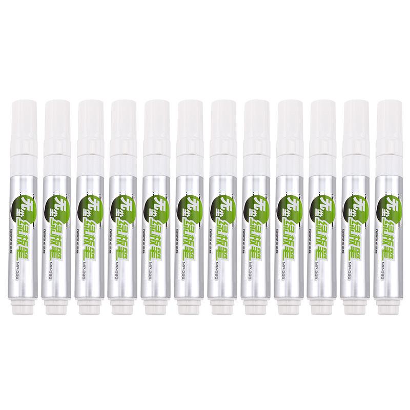 

Boke MP395 White Erasable Liquid Chalk Marker for Green Boards, Refillable белый