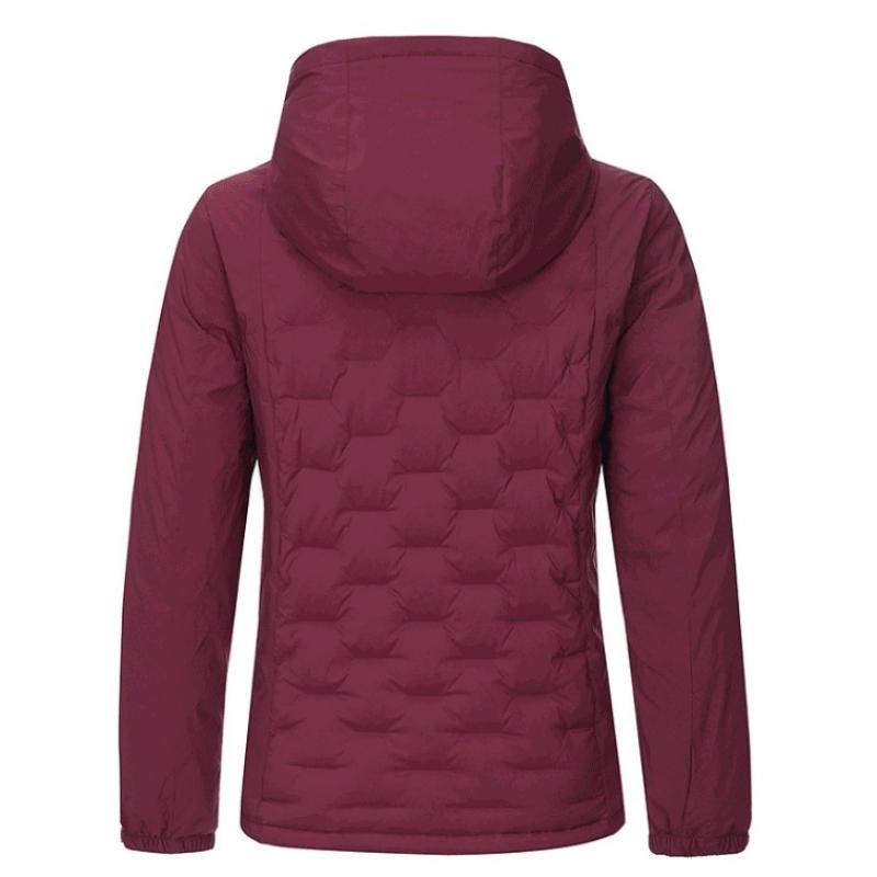 Mountia  Women S Lark Lightweight Padded Down Jacket Magenta