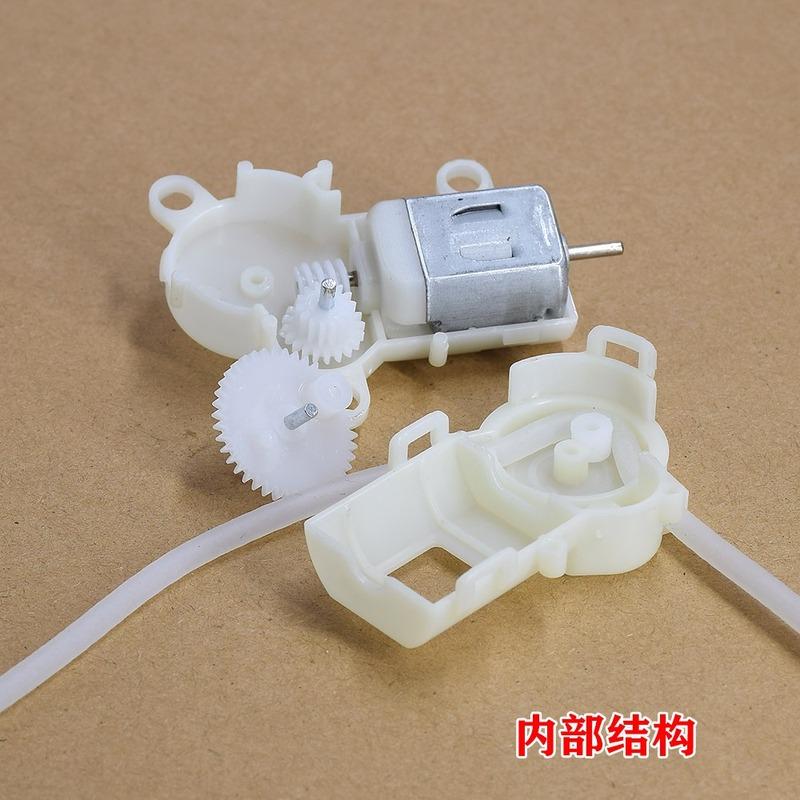 DC3V-5V 3.7V 17mL/min Small 130 Motor Peristaltic Dosing Pump Micro Self-priming Suction Liquid Water Pump Reverseable direction