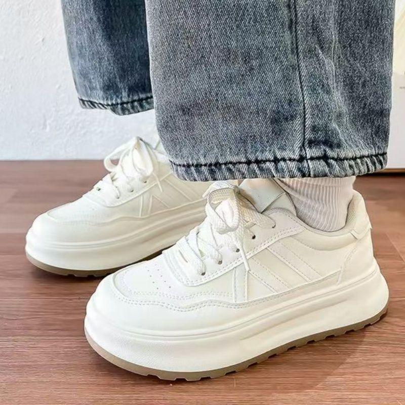 Xiaobai women's shoes women's 2025 spring new versatile casual board shoes autumn new breathable platform shoes versatile