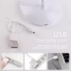 LED desktop table lamp USB rechargeable lighting eye care room night light bedroom bedside student reading light