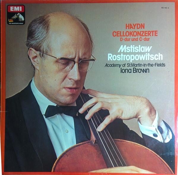 LP Record JOSEPH HAYDN • MSTISLAV ROSTROPOVIC - Cellokonzerte D-dur Und C-dur 661504 His Master's Vo 1977 Germany Classical Used