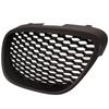 Black Mesh Debadged Grill Grille Mesh Badgeless Sport Racing Grill Compatible with Seat Leon MK2 1P 2006-2009