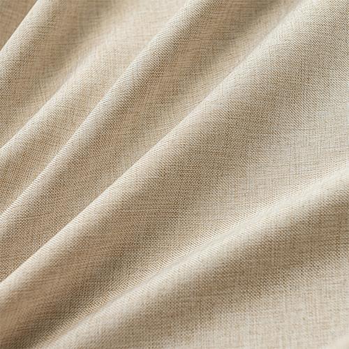 1PC LOZUJOJU Cream Style Semi Blackout Curtains Japanese Imitation Linen Thick Curtains for Bedroom Living Room Balcony Window for Home Decor