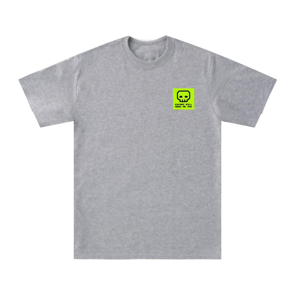 Marathon Game Skull Icon T-shirts Marathon Inspired Gaming Tees Summer Cotton Casual Clothes Women Men Comfortable Tee Shirt Y2K