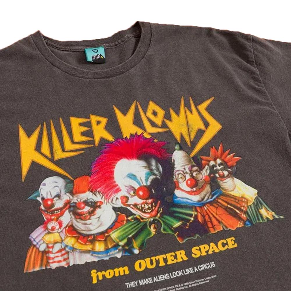 Killer Klowns From Outer Space Unisex Adult Back Print Vintage Wash T-Shirt