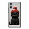 For Motorola G85 Case G 85 Phone Cover Black Silicone Soft Case For Motorola Edge 50 Fusion S50 Neo G24 Power Back Cover Case