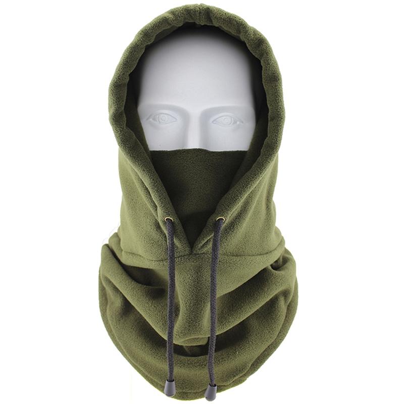 Cache-cou thermique d'hiver extérieur polaire cagoule écharpe ski masque facial snood capuche chapeau coupe-vent garder au chaud bonnet de cyclisme nouveau