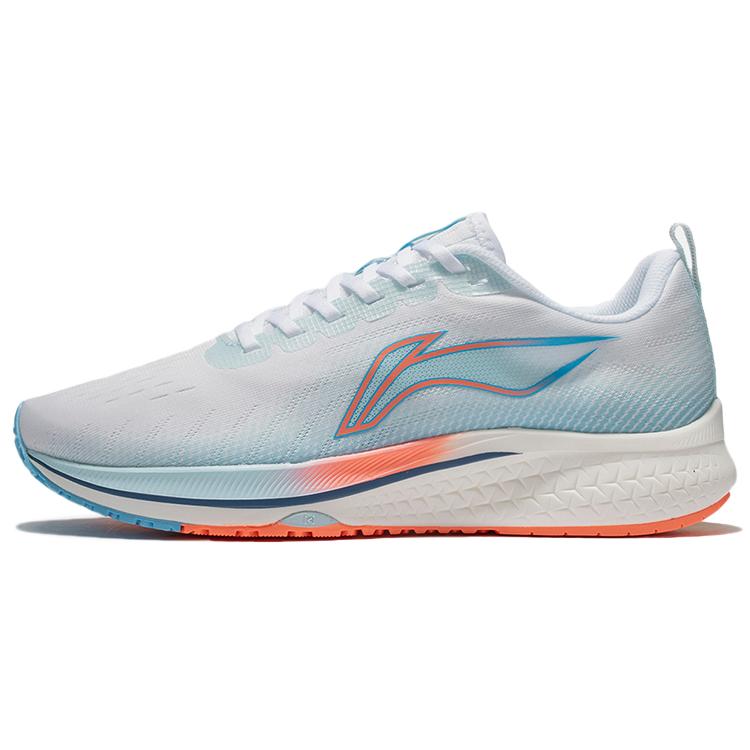 

LiNing Red Hare 5 Cushioned Anti Slip And Wear Resistant Lightweight Low Top Running Shoes Women s White Blue 36