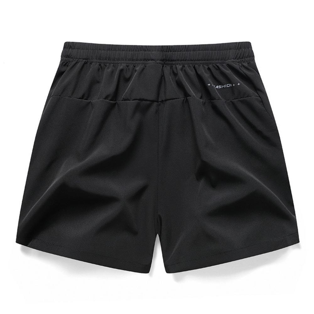 Nuovi Pantaloncini Casual Sportivi Estivi da Uomo Alta Qualità Seta di Ghiaccio Leggeri Asciugatura Rapida Corsa Fitness Larghi Pantaloncini 3/4