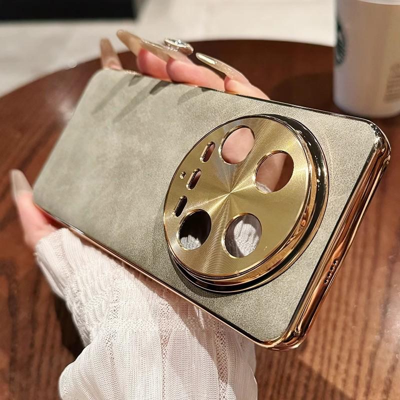 

Защитный чехол из гальванизированной овчины для Xiaomi 15Pro, MIX4 и 14 с металлическими линзами, защита от падений MIX4