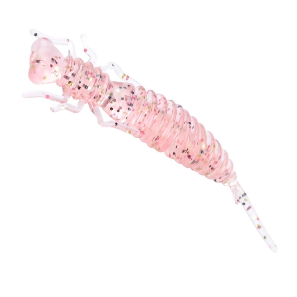5cm Pin Tail Soft Artificial for Fishing Bass Micro