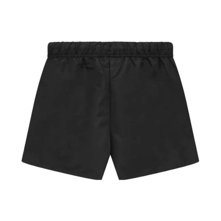 Fear of God Essentials Running Short Jet Black Unisex Bottoms 160SP232020F