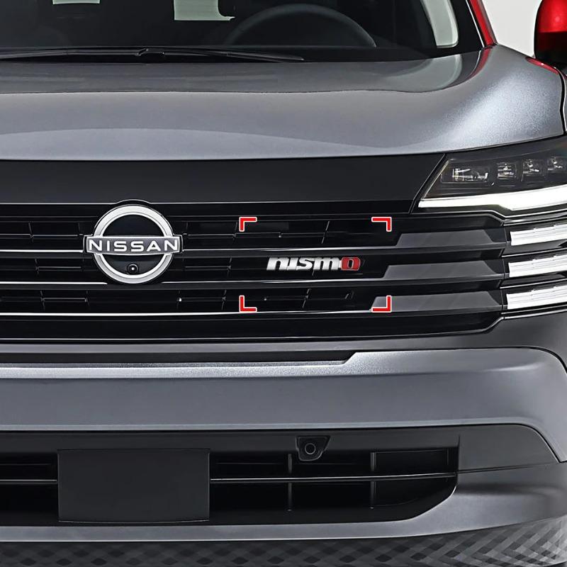 1Pcs Nismo Car Front Grille Car Emblem Badge Sticker Rear Trunk Decals for Nissan Nismo 370Z GTR Almera Tiida Juke Qashqai 350Z