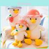 Small Duck Plush Backpack With Soft Short Pile Material For Kids School And Play