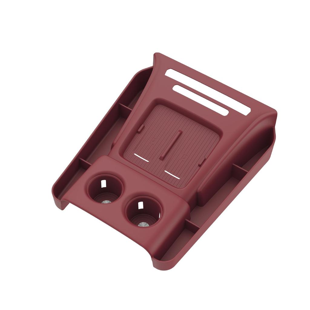 Lantu Tianshan Center Console Wireless Charging Anti-Slip Silicone Pad and Storage Pocket.