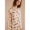 Women's Rayon Satin Four Seasons Rabbit Print Pajama Set - Comfortable, Casual, Loose Homewear