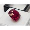 Beautiful Red Ruby Mozambique Cushion Cut 11-12 Ct Certified Loose Gemstone